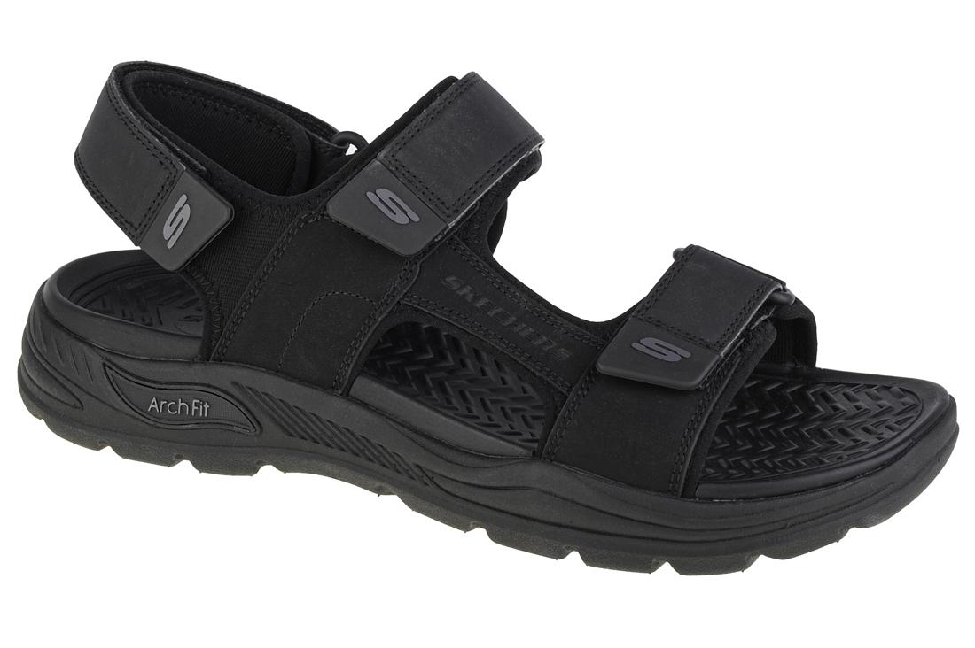 Skechers Arch Fit Motley Sd-Kontra Sandal, Mens black Sandals