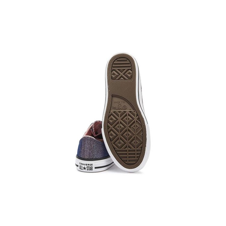 Converse Chuck Taylor All Star Comfortable Daily Wear Durable Breathable Low Top Canvas Shoes Kids Sneakers Purple Pink 665102C