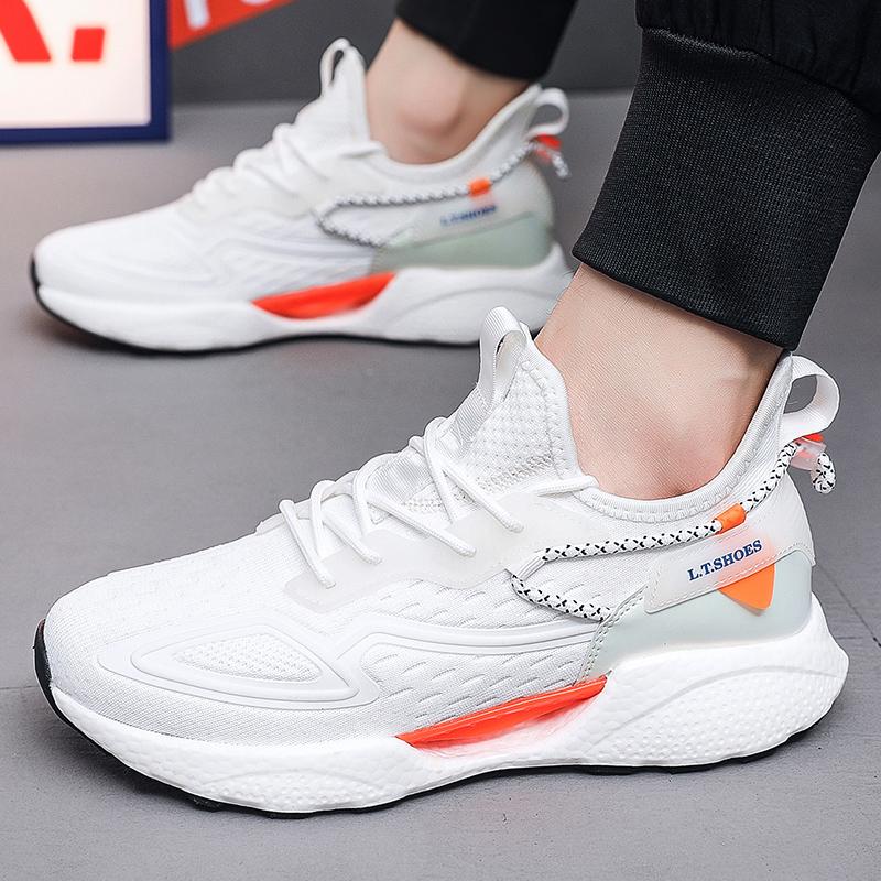 Summer Walking Jogging Shoes Men Sport Shoes Running Shoes Comfortable Training Lightweight Rebound Outdoor Versatile Shoes