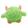 Cartoon Demon Dog Chew Toy Boredom Stress Relief Squeaky Ball Teething Toy Bite Resistant Interactive Stuffed Plushie Pet Supplies