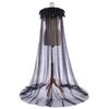 Unisex Cloak Women Halloween Cape Feathers Robe Cosplays Costume Fancy Dress Party Wizard Witch Mantle Magician Outfits