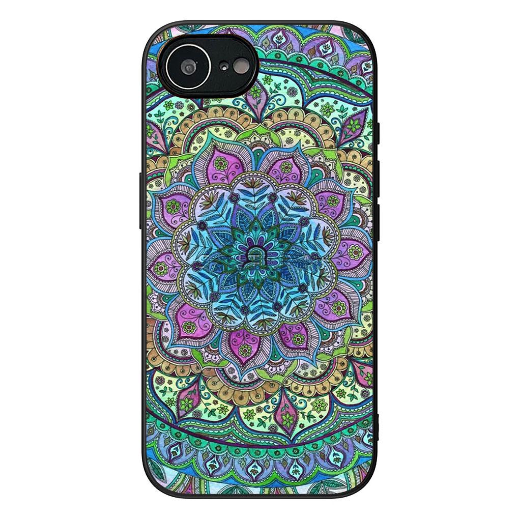 Floral Paisley Mandala Flower Texture Rose for Samsung Galaxy A05 A06 A14 A50 A51 A52 A12 A13 A23 A70 A07 A25 A26 M53 A56 Case