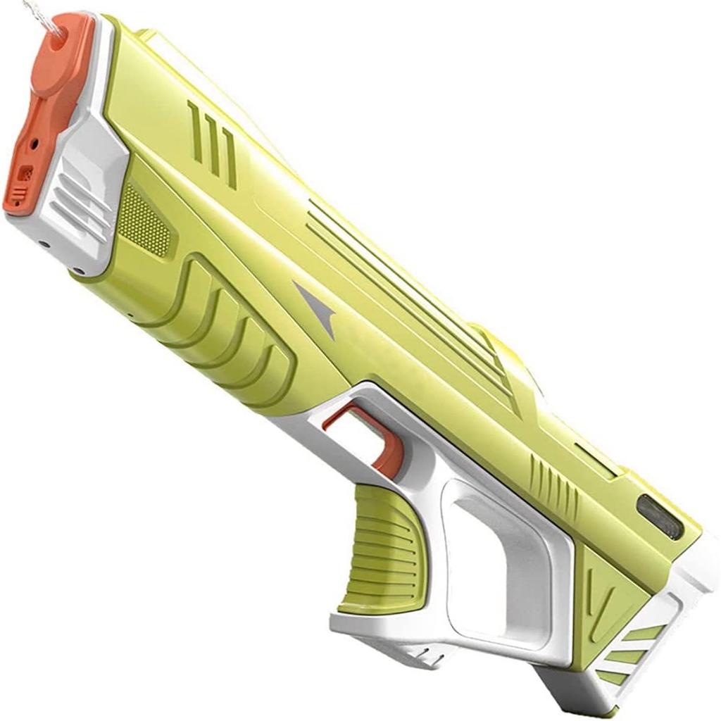 Automatic Electric Water Gun Large Capacity Continuous Water Spray Rechargeable Battery Powered Outdoor Water Blaster Summer Toy for Kids