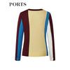PORTS Women's Autumn/Winter Knitted Pullover Sweater
