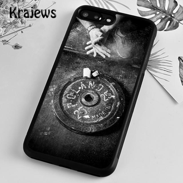 Krajews Motivational Gym Inspirational Quotes Phone Case For iPhone 17 Air 16 15 14 plus 11 12 13 pro max coque Fundas