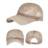 Summer Mesh Baseball Cap for Men Women Curved Brim
