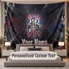 Custom Name Text Tapestry Sex Pistols Personalized Polyester Wall Tapestry For Bedroom And Room