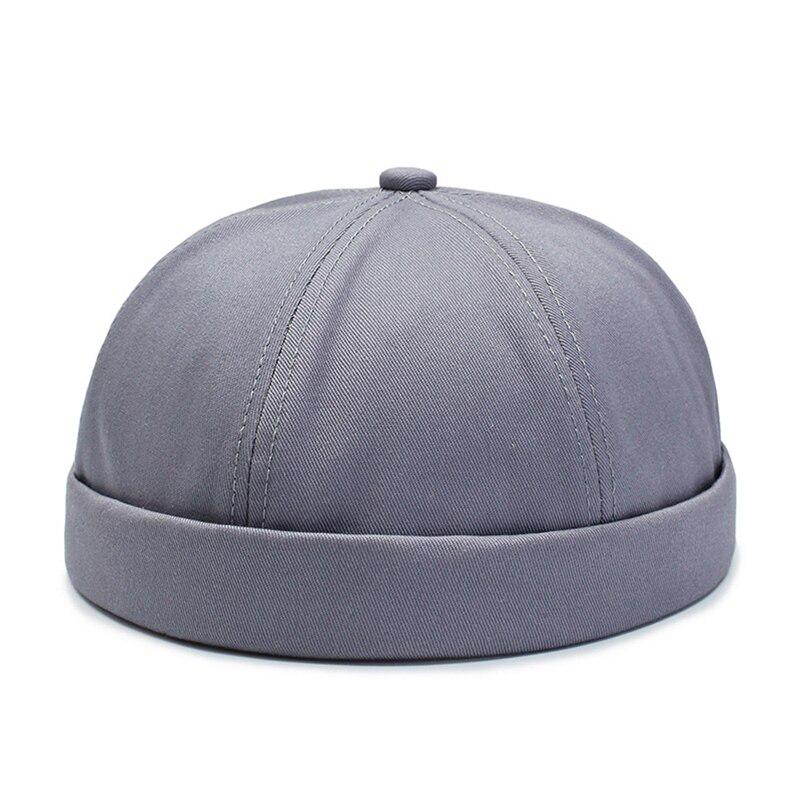 Beanie Männer Frauen Retro Brimless Tragbare Verstellbare Schädeldecke Hip Hop Hut Schädel Kappe