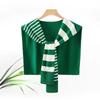 Elegantes Tuch kombiniert mit einem Hemd für Frühling und Herbst 2026 Neues gestreiftes Stricktuch und Schulterschutz Doppelt verwendbarer Umhang