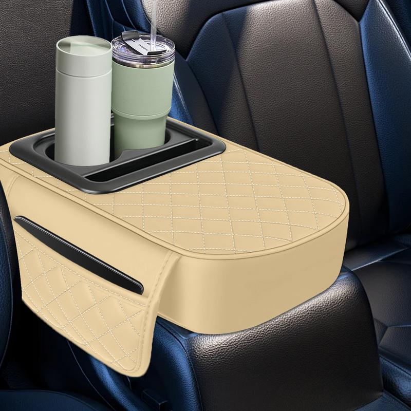 For  Including SUVs Car Center Console Cover Car Cushion Cover Pad Center Console Car Center Console Heighten Cover With Drink