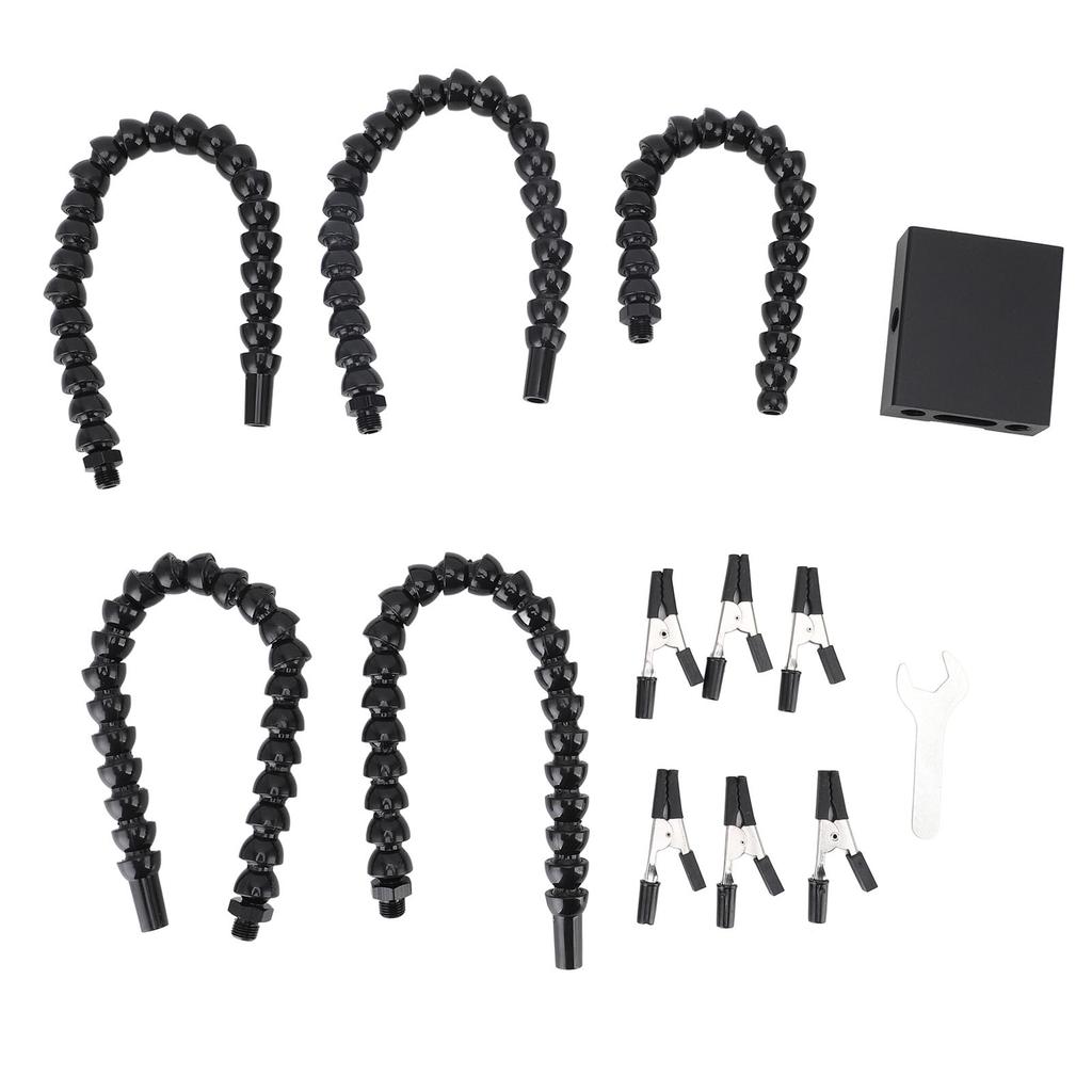 Helping Hands Soldering Station Anti Slip 360 Degree Rotating Clamps PCB Holder Flexible Arms for Circuit Board Jewelry