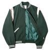 Grayblvd Mc Twill Cotton Varsity Jacket (Green)