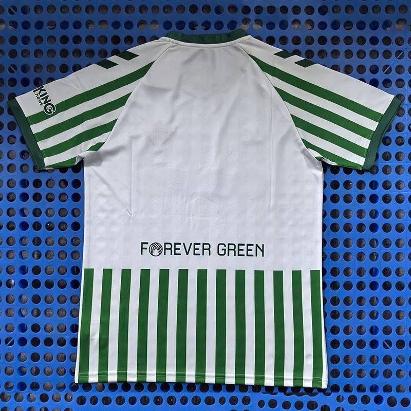 Real Betis Home Soccer Jersey 2025-2026 Fan Edition Short Sleeve Football Shirt Men Adult Breathable Bamboo Fiber
