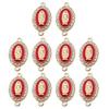 Zinc Alloy Charms Ellipse Virgin Mary Charms Pendant For DIY Fashion Necklace
