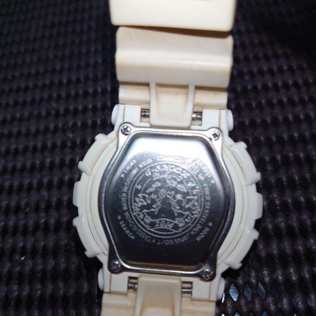Used CASIO Baby-G White Rose Gold