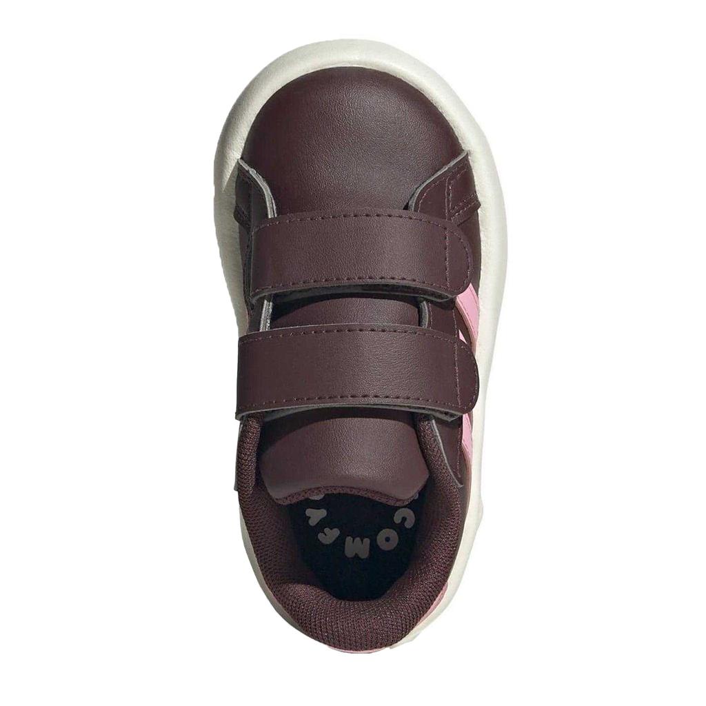 Adidas Baby Girls Grand Court 2.0 Iridescent Trainers