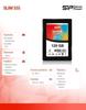 Silicon Power Slim S55 120GB SATA SSD | 550MB/s Lesegeschwindigkeit | 420MB/s Schreibgeschwindigkeit | 36 Monate Garantie