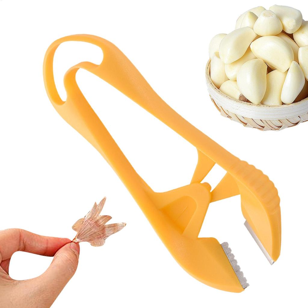Garlic Stripper Manual Garlic Peeler Lightweight Practical Vegetable Peeling Tool Garlic Peeling Clip Tweezer Kitchen Gadgets