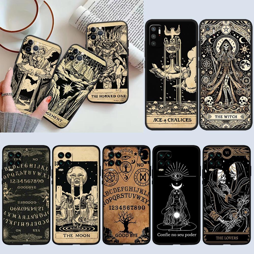 RE21 Divination Tarot New High-End Shell Phone Case for Xiaomi Poco C40 C50 C51 C55 C65 C71 C75 F3 F5 F6 F7 M2 M3 Pro Ultra