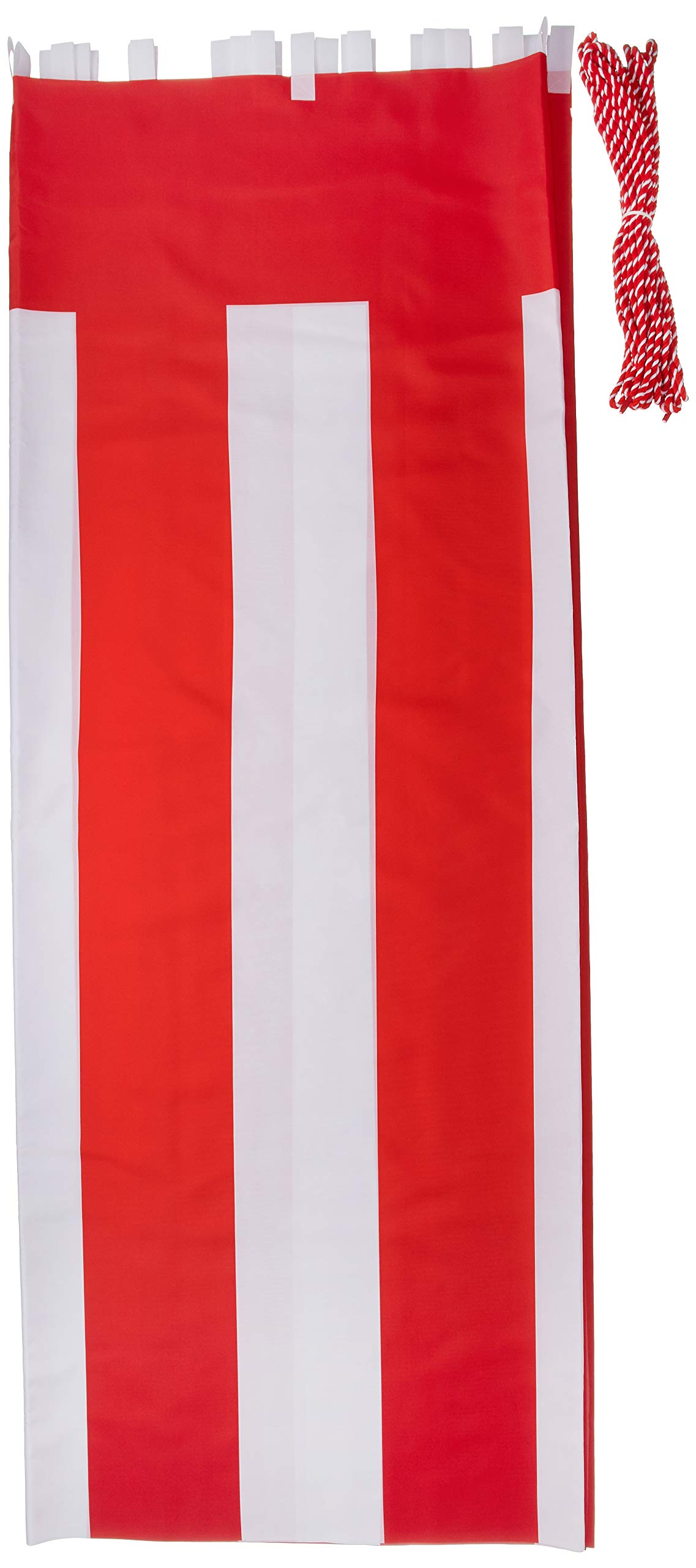 

Red and white curtain height 180cm x length 1080cm Tropical with red and white strings (6 rooms) KH010-06IN