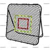Portable Detachable Football Rebound Training Net with Goal Door
