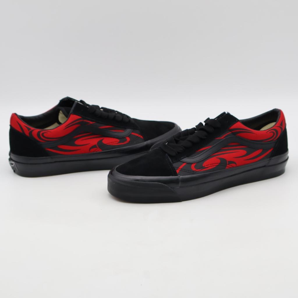 VN000D56458 Vans Premium Old Skool Y2K Flame Black Red (Men's)