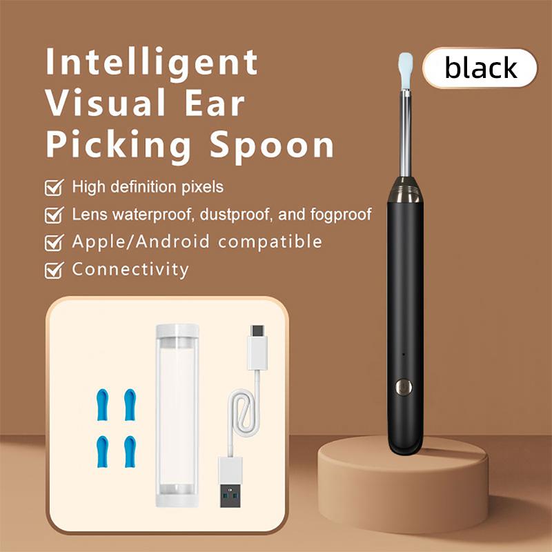 Type C Charging Intelligent Visual Ear Cleaner USB Endoscope Wax Removal Tool Earplug Camera Health