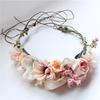 Flower Crown Boho Flower Wreath for Wedding Bridal Hair Hoop Women Ladies Leaf Vine Party Decoration