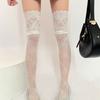 Girls Sweet Lace Stockings Harajuku Lolita Thigh High Over The Knee Socks Streetwear