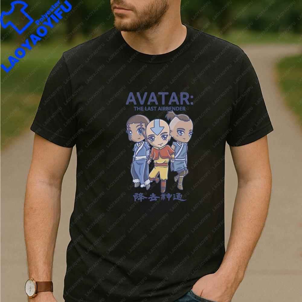 New Style Tops And TShirts Featuring The Anime Avatar The Last Airbender Comfortable TShirts For Both Unisex And Unisex