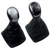 Car 5/6 Speed Gear Stick Shift Knob With Leather Boot Collar For Skoda Octavia A5 MK2 A6 Sedan & Combi 2004 2005 2006 2007 2008
