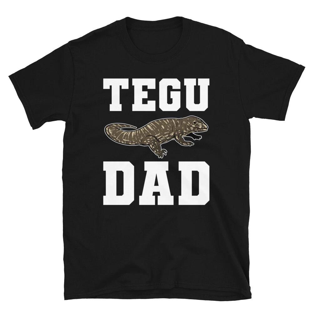 Tegu Dad Lizard Lover Reptile Keeper Animal Lover Gecko design T-shirt S