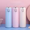 Portable Intelligence Thermos Cup 420ml Vacuum Flasks Portable Stainless Steel Thermos Cup Water Bottle Travel Tea Mug Office Thermos Cup