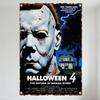 Halloween 4 The Return of Michael Myers Horror Movie Metal Tin Sign Vintage Retro Wall Decor for Man Cave Bar Home Office Club