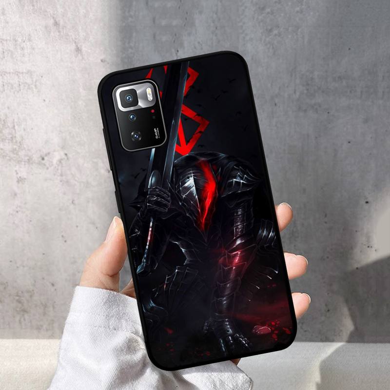 Θήκη τηλεφώνου Berserk Guts για Redmi Note 8 7 9 4 6 pro max TX 5A 3 10 lite pro