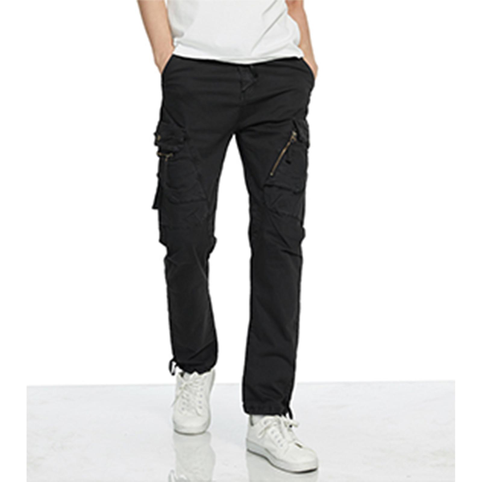 

Мужские спортивные повседневные брюки для бега, легкие походные рабочие брюки, уличные брюки M