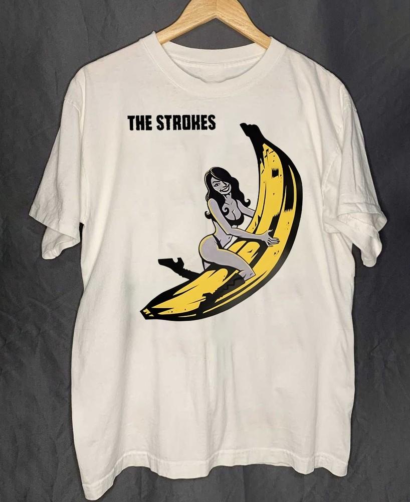 

The Strokes Band Banana Unisex COncert S to 5XL MQ427 Unisex T-Shirt XL
