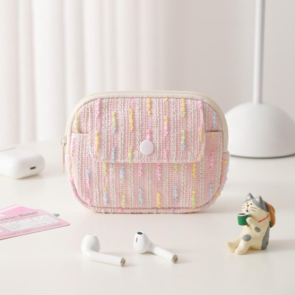 Portable Storage Bag Chic Lipstick Make Up Bag Mini Cosmetic Bag Elegant Cosmetic Coin Purse For Coin Storage Lipstick Organizer