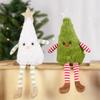 Christmas Plush Doll Ornaments Cute Long Leg Xmas Tree Hanging Pendant Navidad Natal Home Decoration New Year Kids Gifts