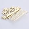 Snowflake Crystal Bridal Hair Comb - Elegant Updo Accessory & Christmas Gift