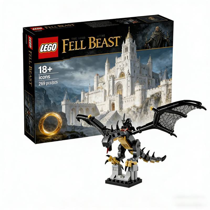 Lord Of The Rings Themed Building Blocks With 269 Pieces For Creative Play And Gift Giving