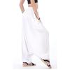 Women White Loose Baggy Pant Indian Party Wear Ethnic Boho Gypsy Harem Pants