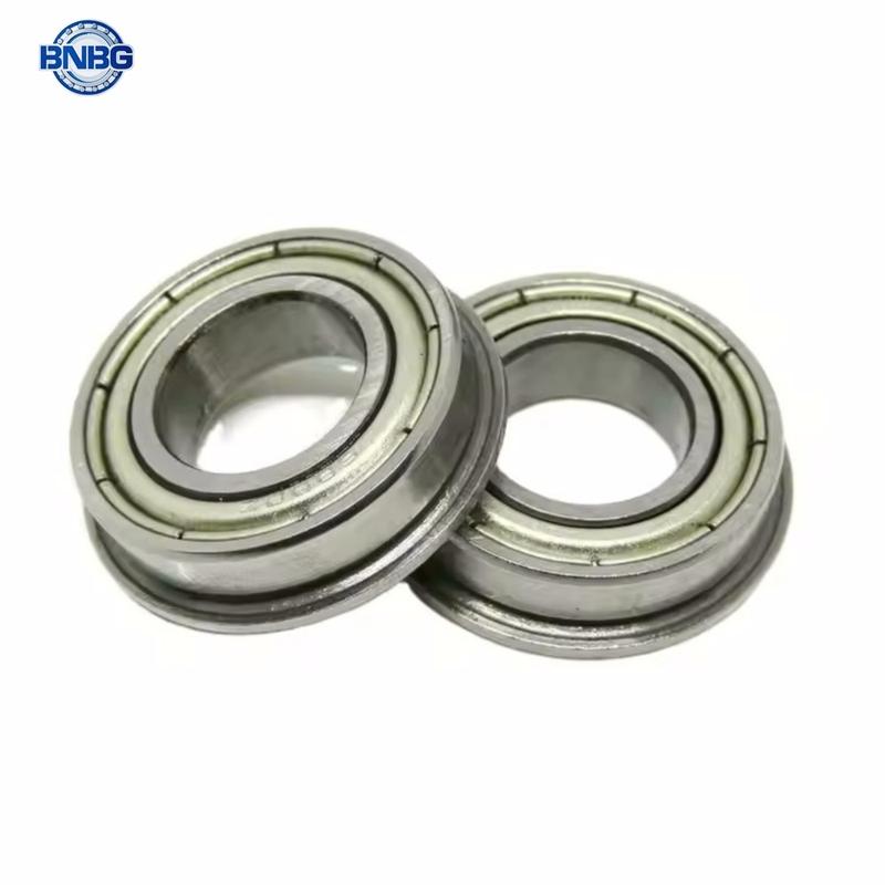 2pcs F6800ZZ F6801ZZ F6802ZZ F6803ZZ F6804ZZ F6805ZZ 25x37x7mm Flange Thin Wall Ball Bearing Metal Shielded Flanged Bearings