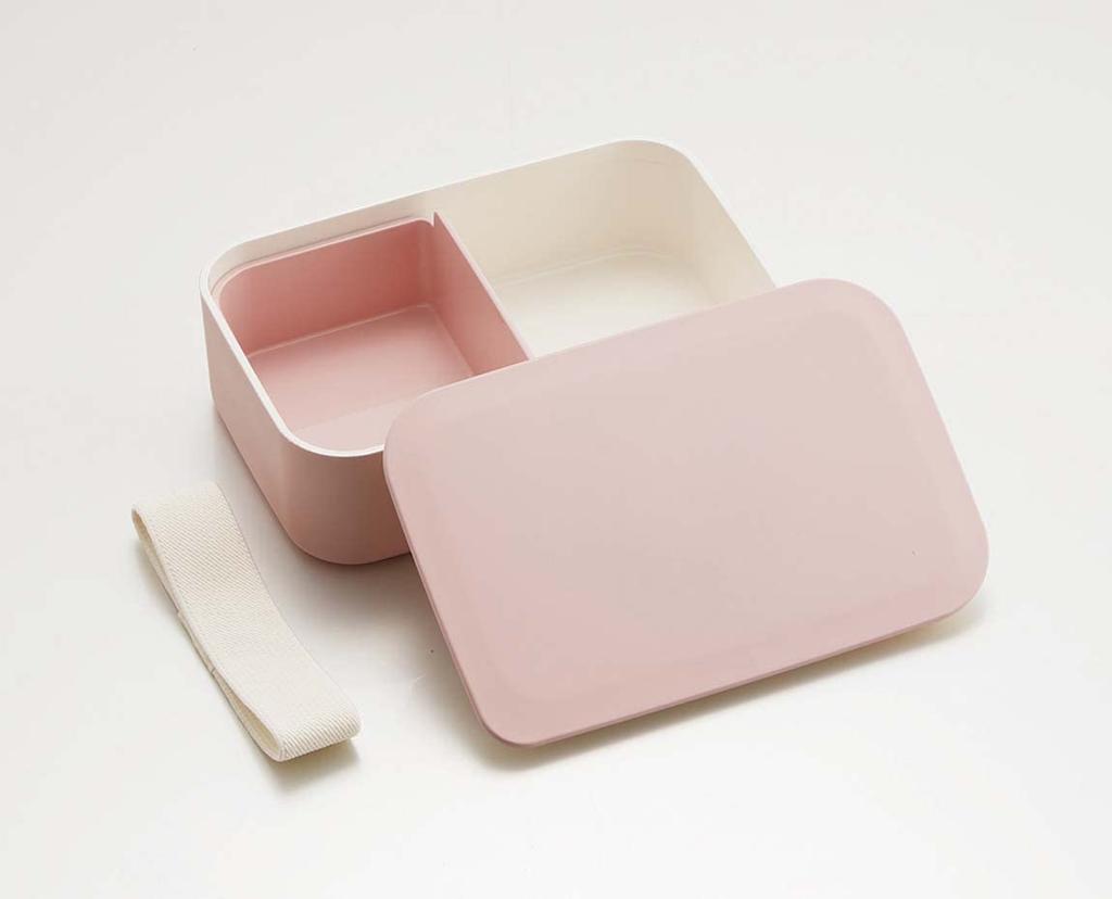 Skater Lacquered Lunch with Inner and Smoke Made in Japan (NLP5-A) Single-Tier Box, 500ml, Belt, Pink,