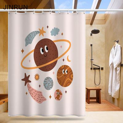 Rideau imperméable épais pour salle de bain, rideau de douche anti-moisissure, rideau de séparation de douche, rideau de salle de bain, perforation gratuite