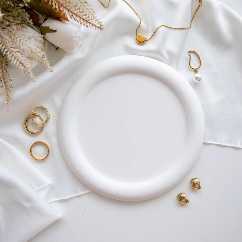 Vassoio Portafoto in Giada per Gioielli, Nail Art e Accessori