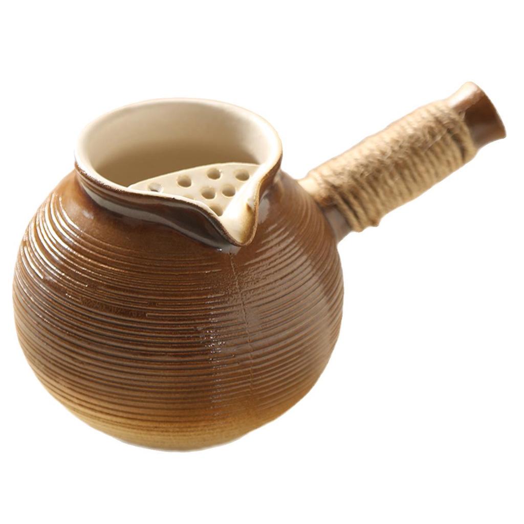 High-Temperature Resistant Ceramic Stove and Teapot Set for Outdoor Tea Brewing and Roasting