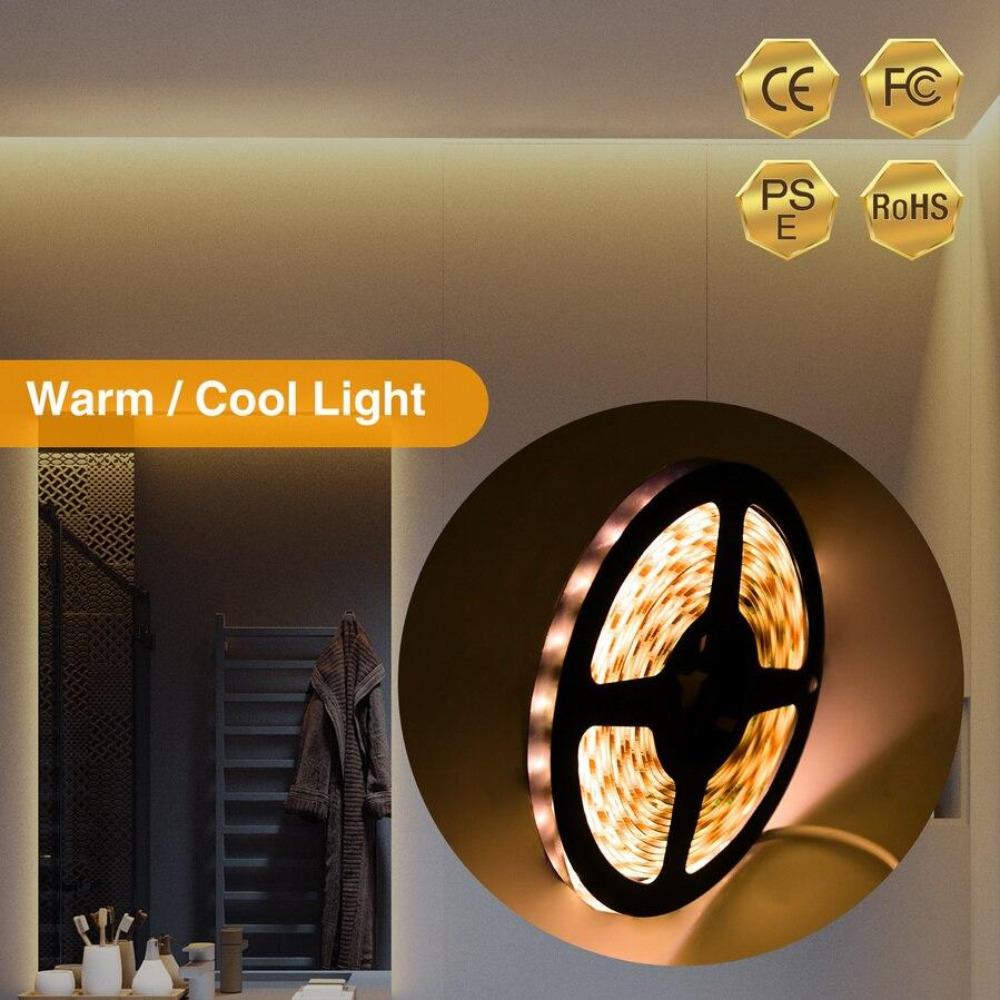 5V USB PIR Strip LED Motion Sensor Light Tape LED Kitchen Cabinet 0.5M 1M 2M 3M 4M 5M Waterproof Tira 2835 Stairs Wardrobe Lamp
