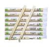 Bamboo Disposable Chopsticks Set - Individually Wrapped, Four-Piece, Small Round; Includes Free Shipping.