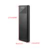 Detachable Storage Box QC3.0 PD Super Fast Charge 10x18650 Battery for Case DIY Power Bank for Shell